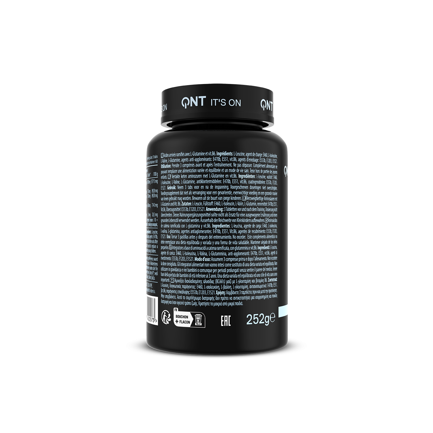 BCAA 4:1:1 + L-Glutamine | 180 Tabs