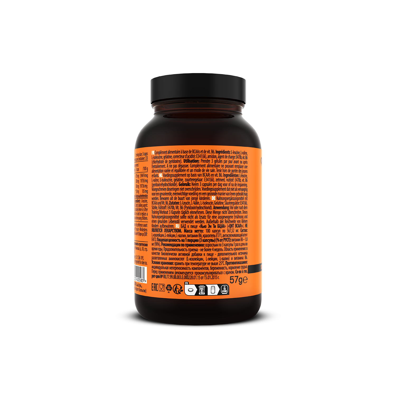 BCAA'S + vit. B-6 | 100 Caps