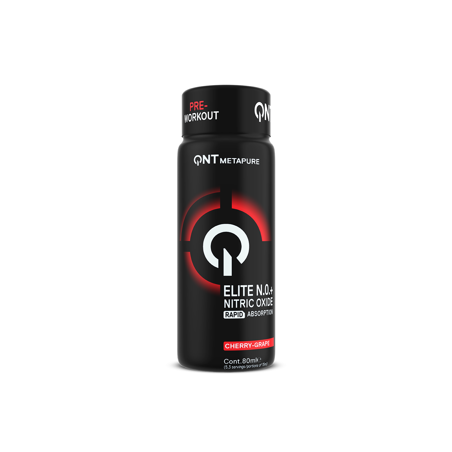 Elite N.0.+ Pre Workout Cherry-Grape | 12 x 80 ml