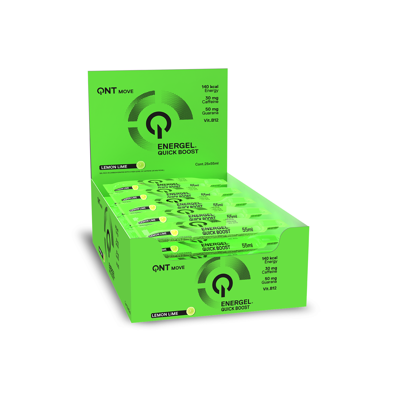 Energel Quick Boost Energy Gel | 25 x 55 ml