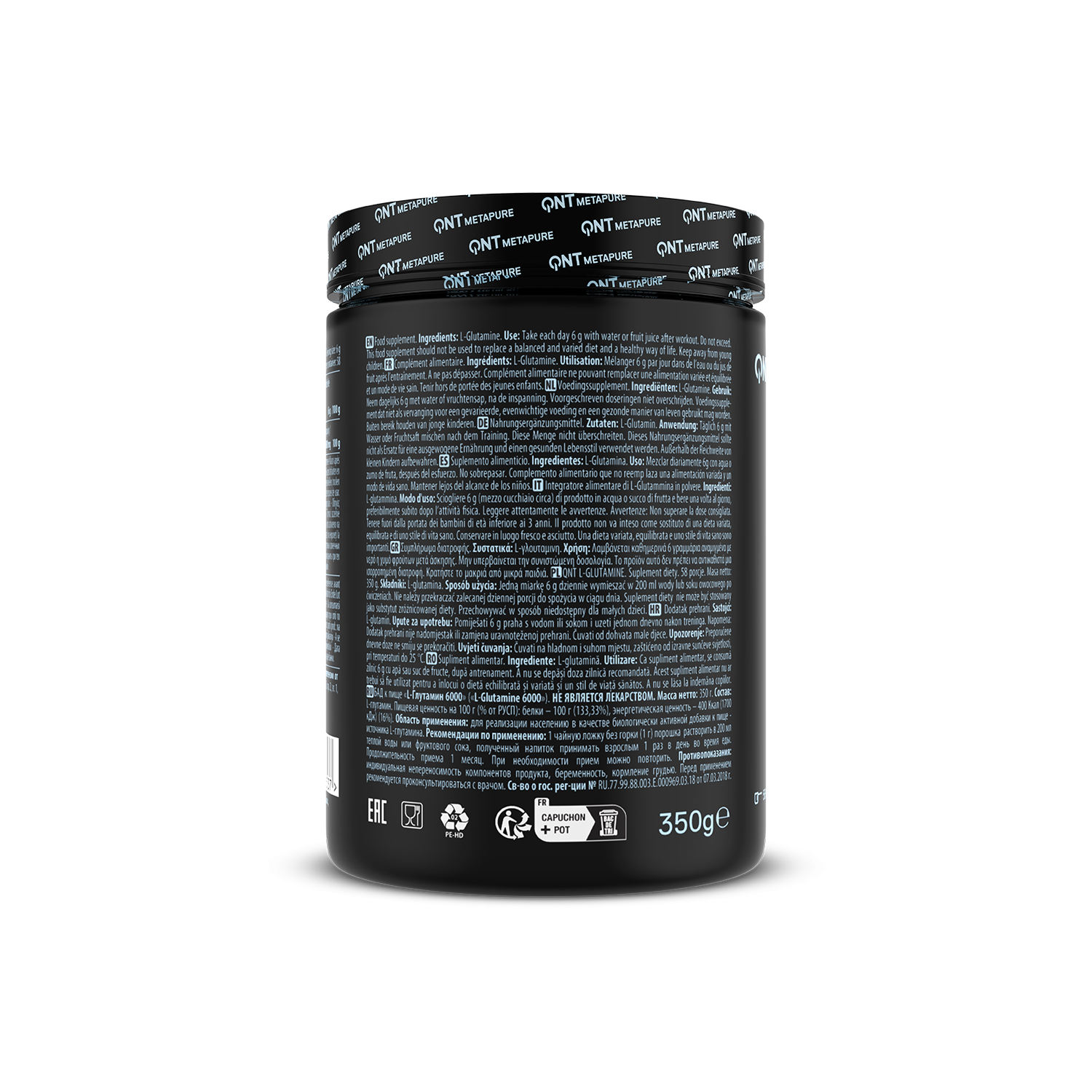 L-Glutamine 6000 mg | 350 g