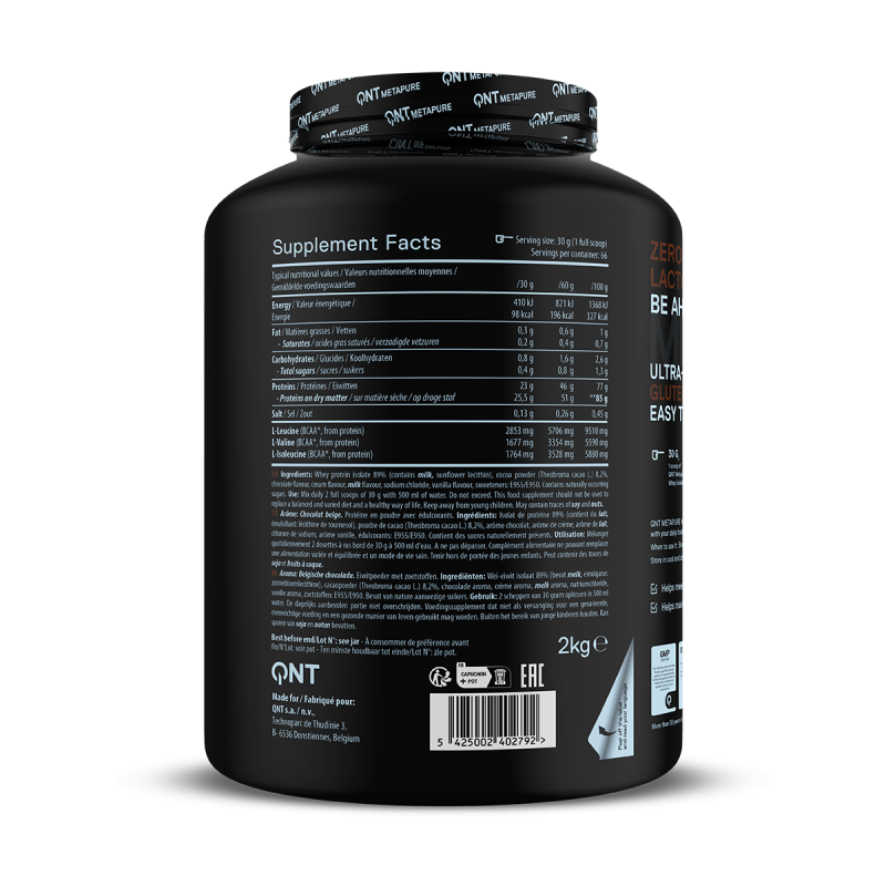 Metapure Whey Isolate Zero Vanilla | 2 kg