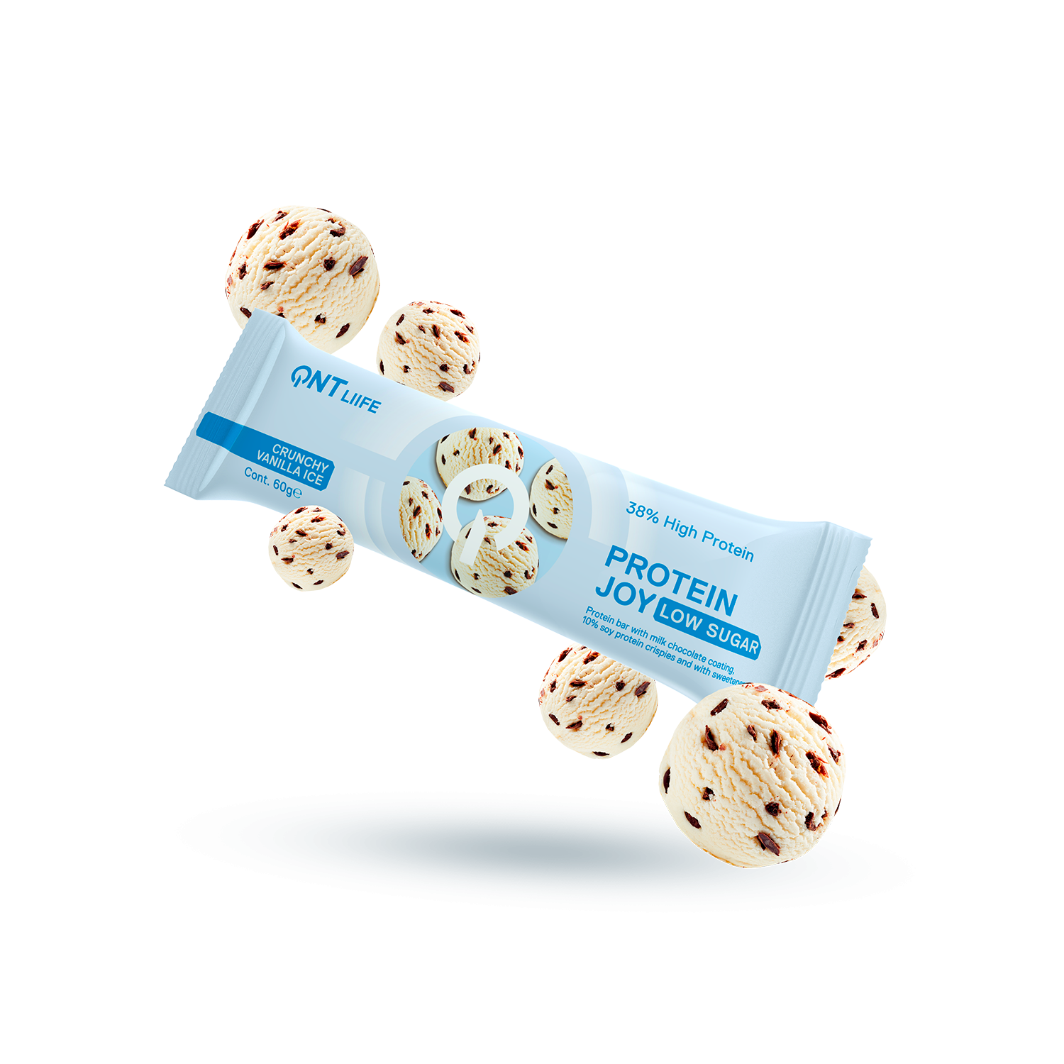 Protein Joy Bar Crunchy Vanilla Ice | 12 x 60g