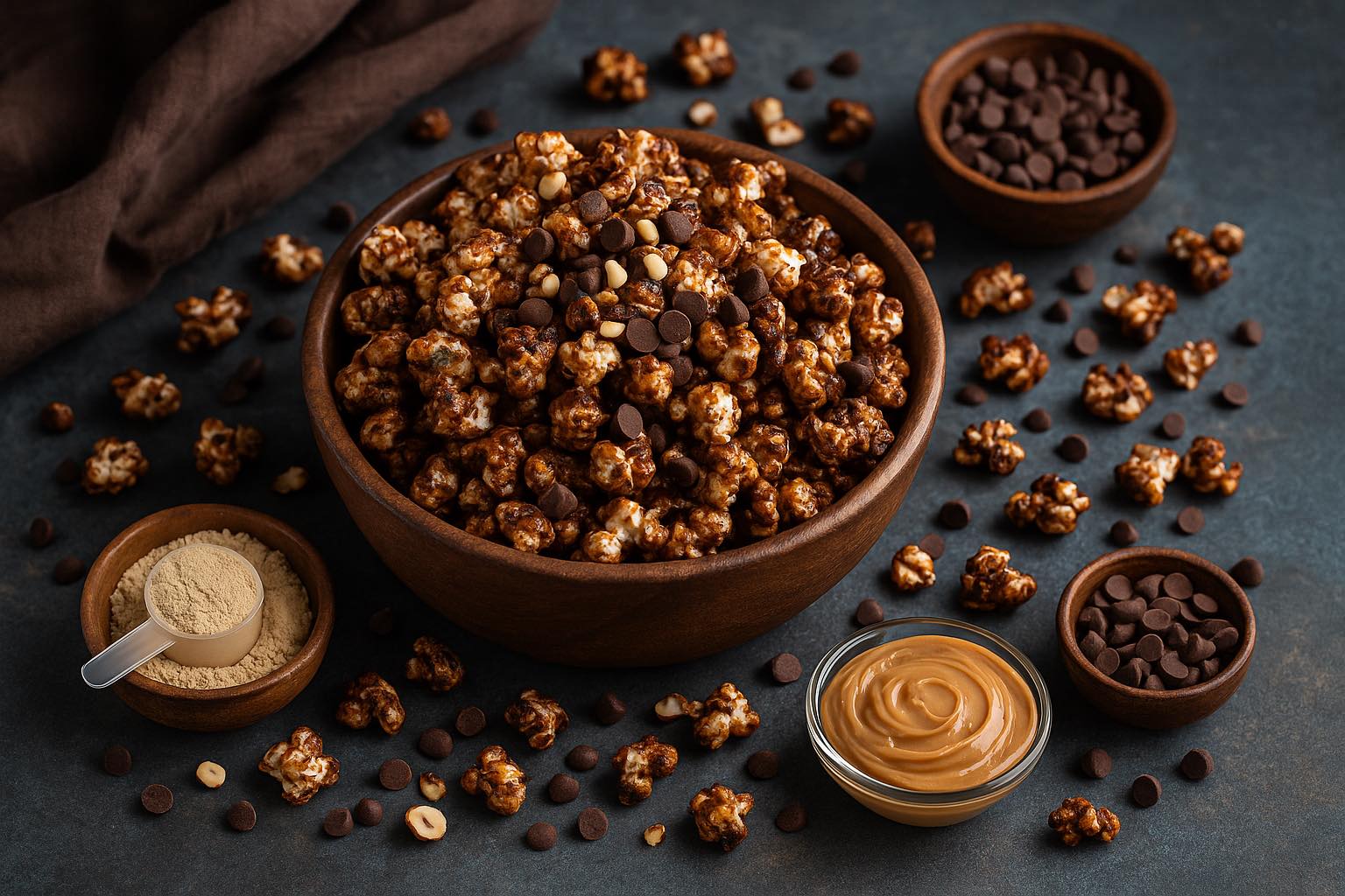 Πρωτεϊνούχα ποπ κορν