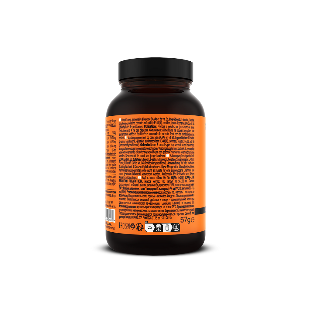 BCAA'S + vit. B-6 | 100 Caps