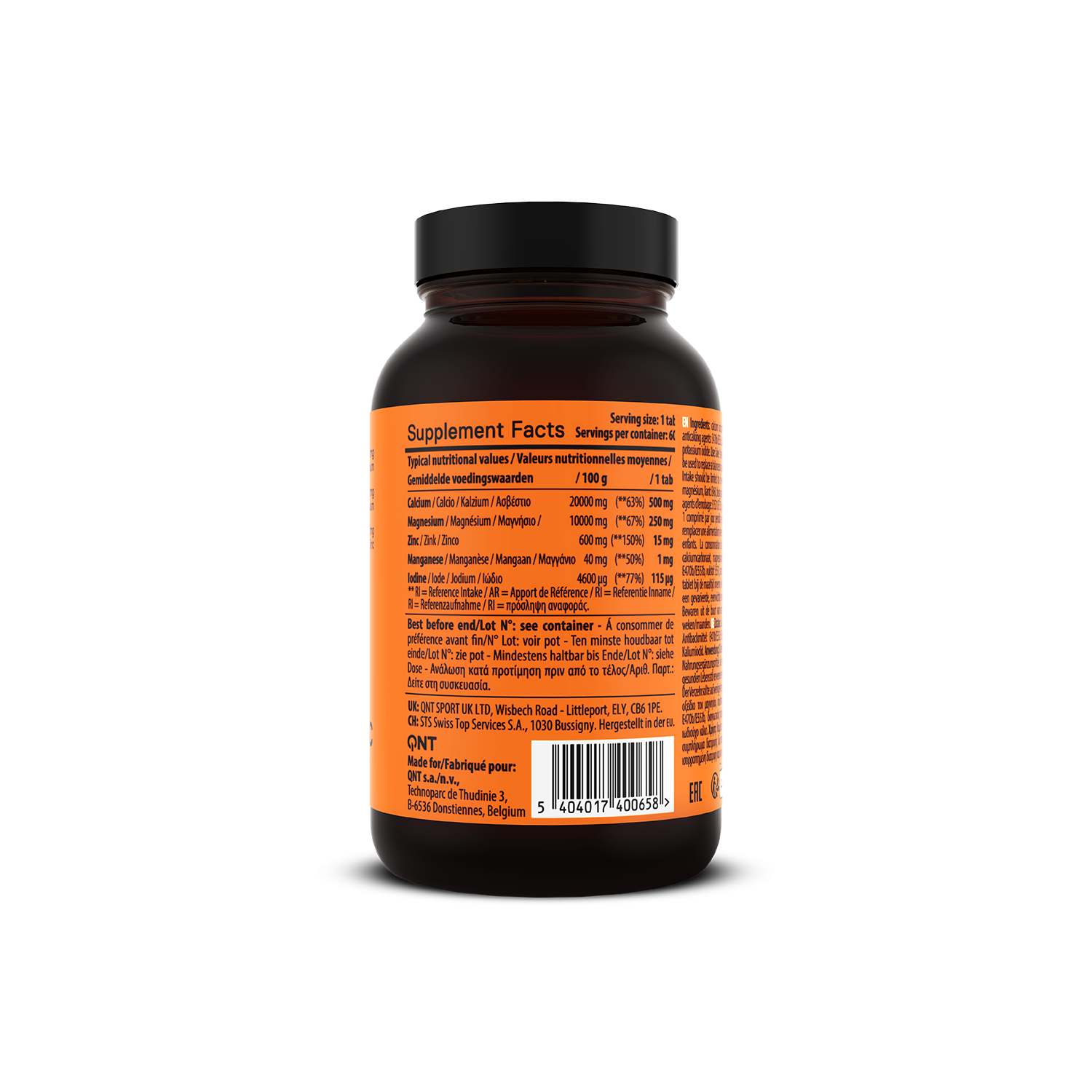 Calcium-Magnesium-Zinc | 60 Tabs