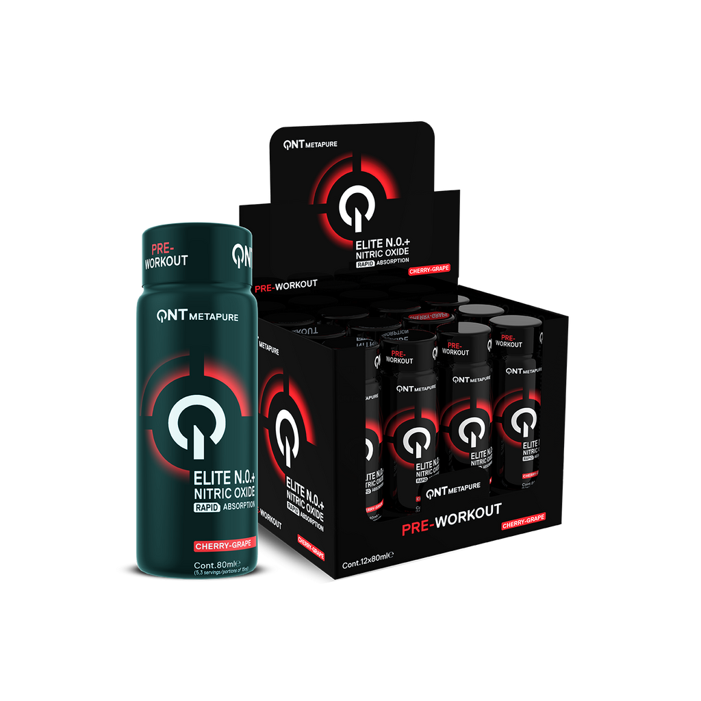 Elite N.0.+ Pre Workout Cherry-Grape | 12 x 80 ml