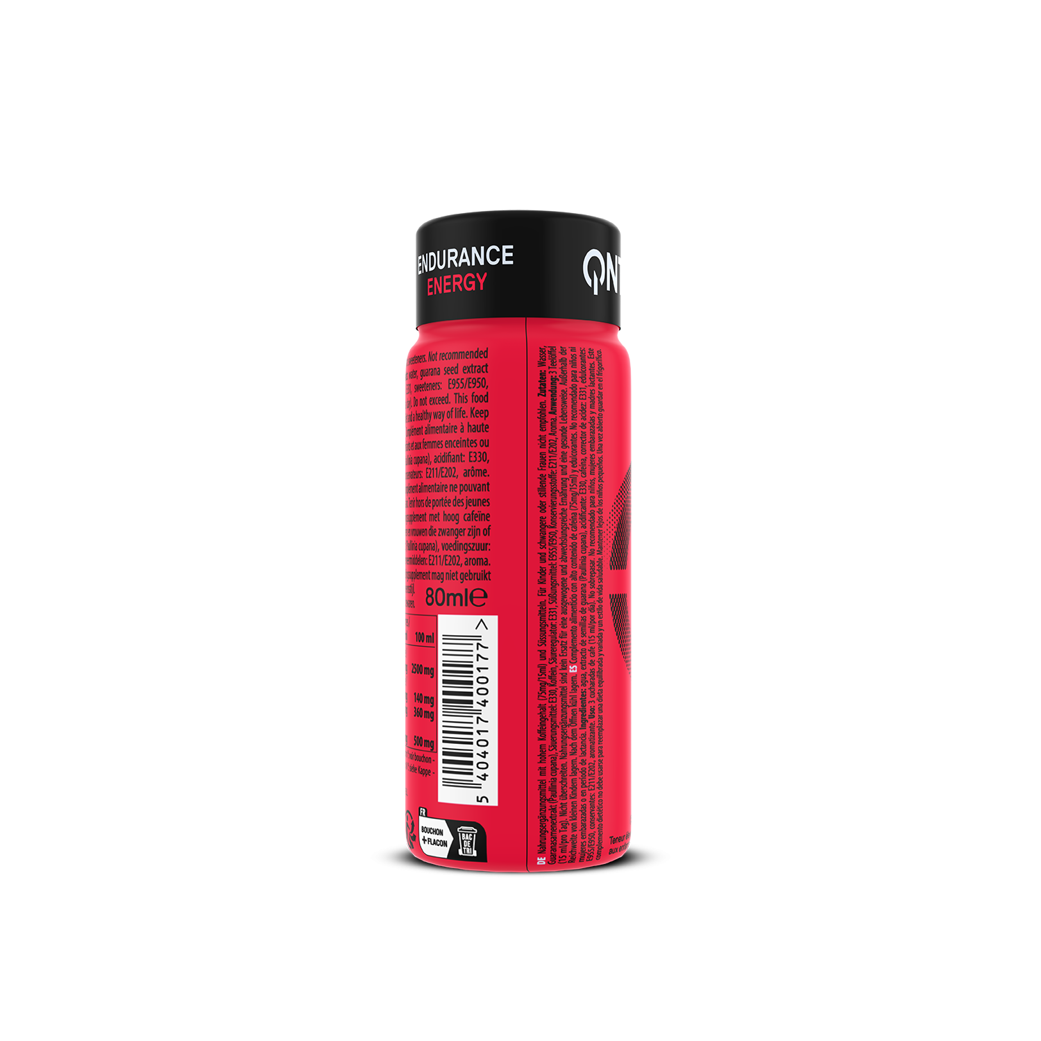 Guarana Kick 2000 mg Bitter Coffee | 12 x 80 ml