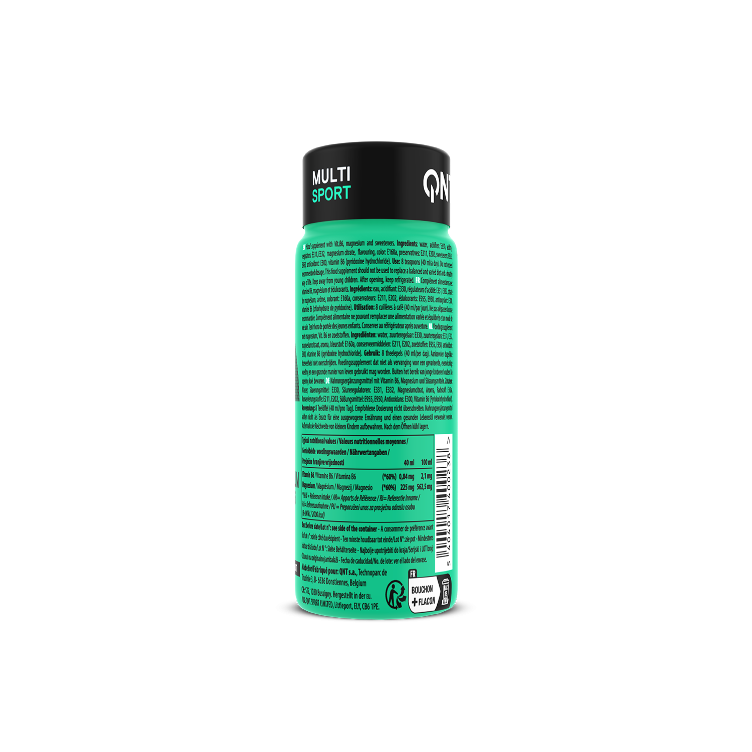 Magnesium Sport Tropical fruit | 12 x 80 ml