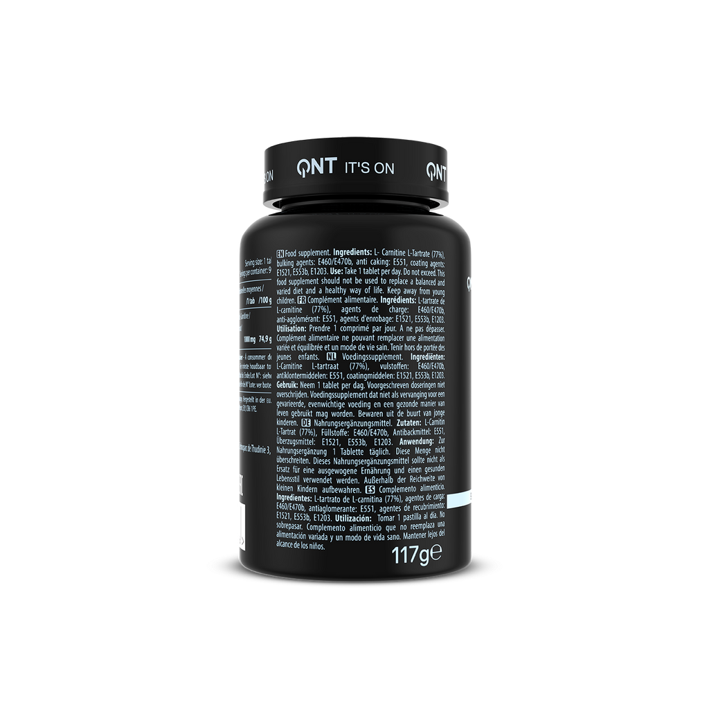 Maxi L-Carnitine 1000 mg | 90 Tablets | QNT