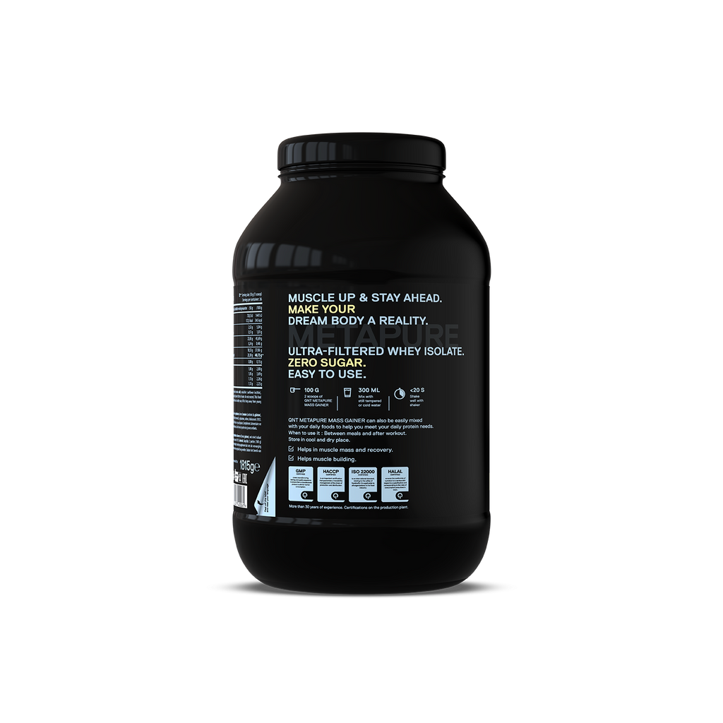 Metapure Mass Whey Protein Isolate Gainer | 1815 g