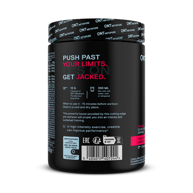 Pre-workout Overdrive  | 390 G