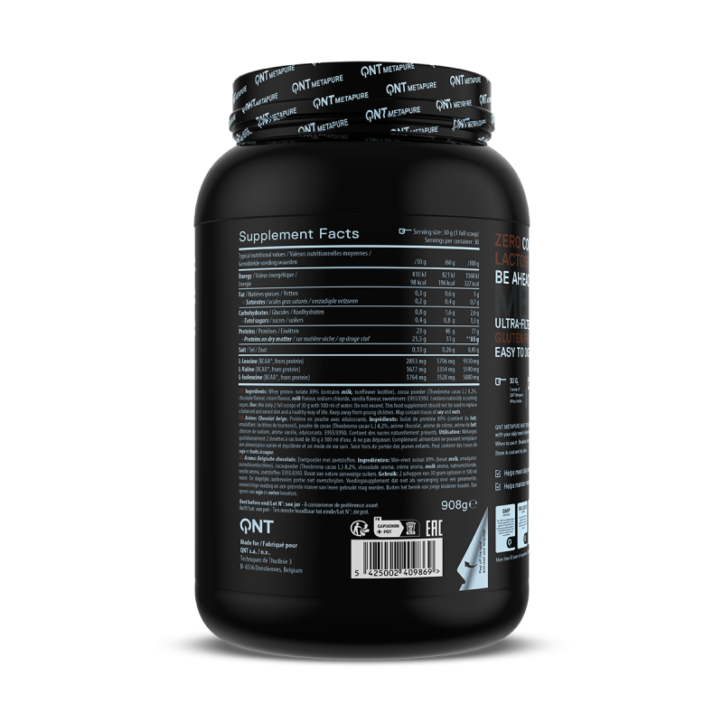 Metapure Whey Isolate Zero | 908 g