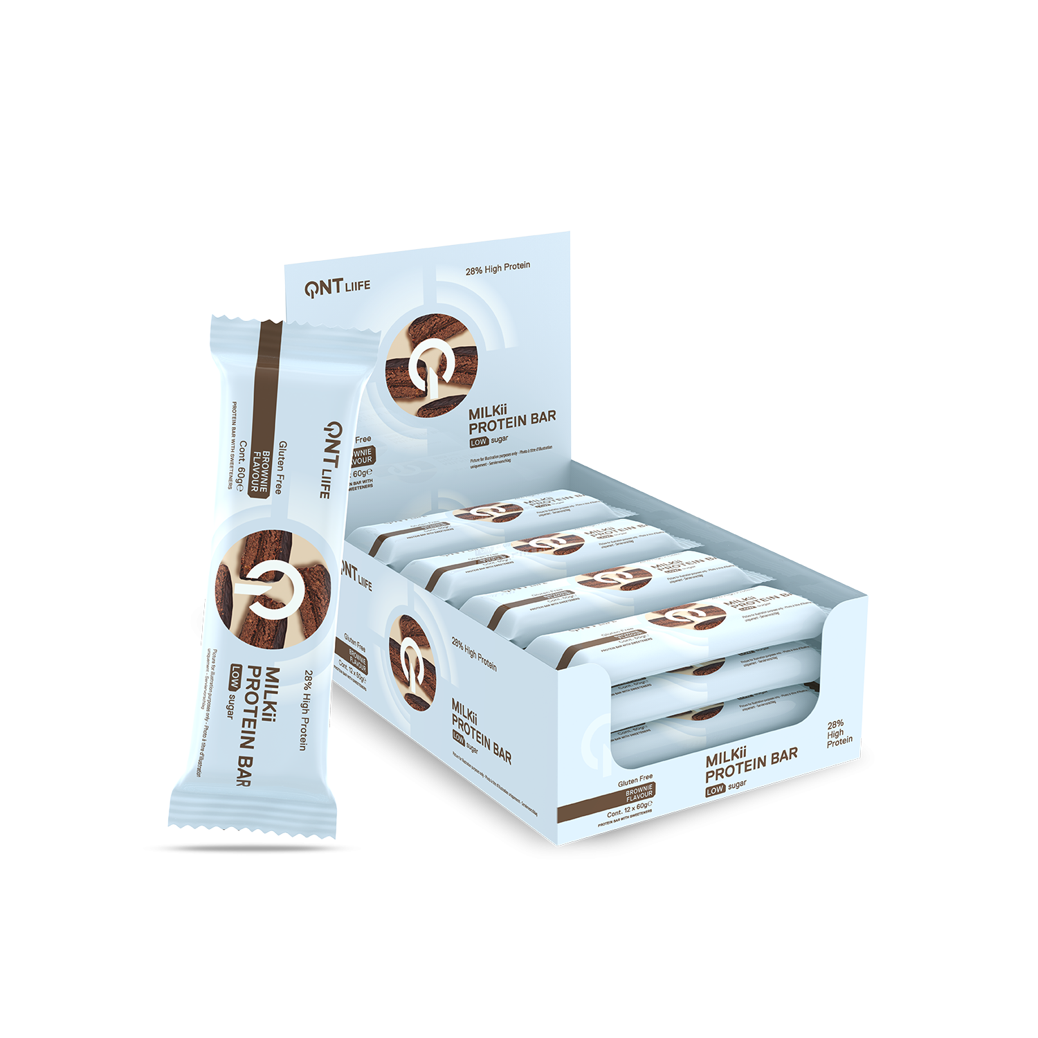 Milkii Protein Bar | 12 x 60 g