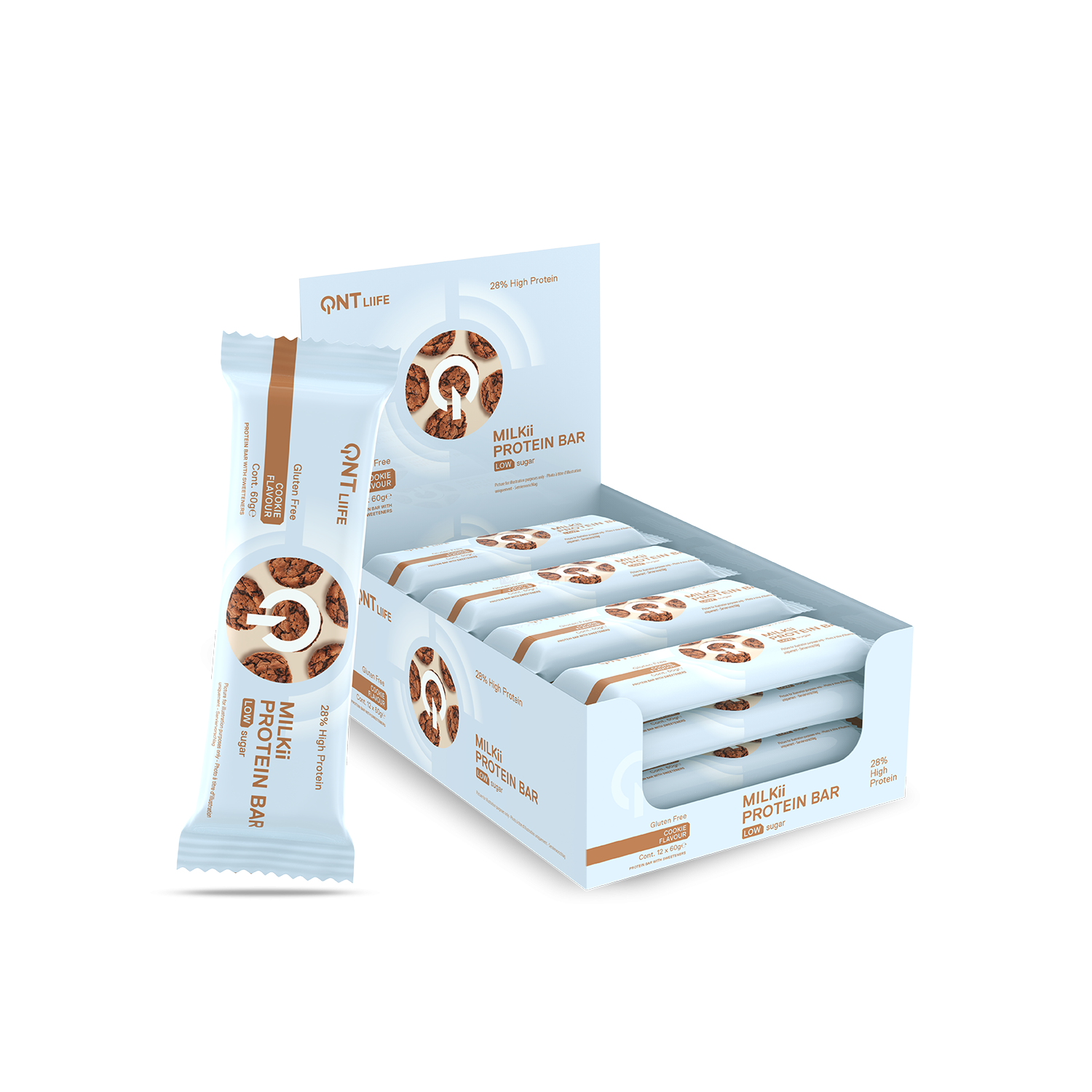 Milkii Protein Bar | 12 x 60 g