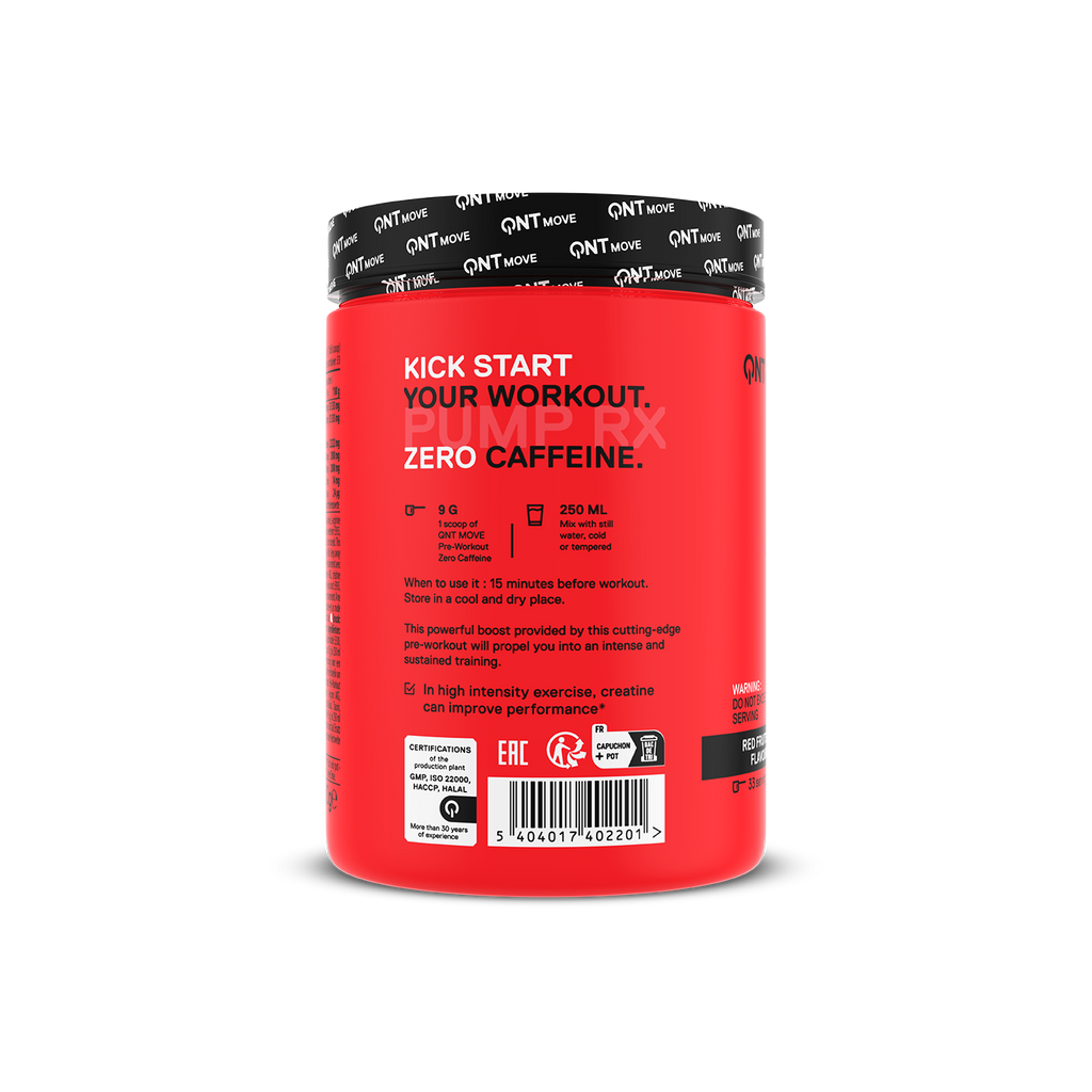 Pre Workout Pump RX Red Fruits | 300 g