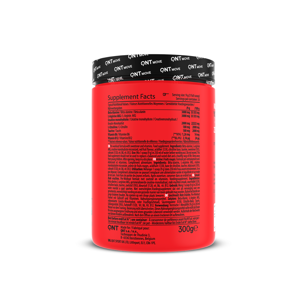 Pre Workout Pump RX Red Fruits | 300 g