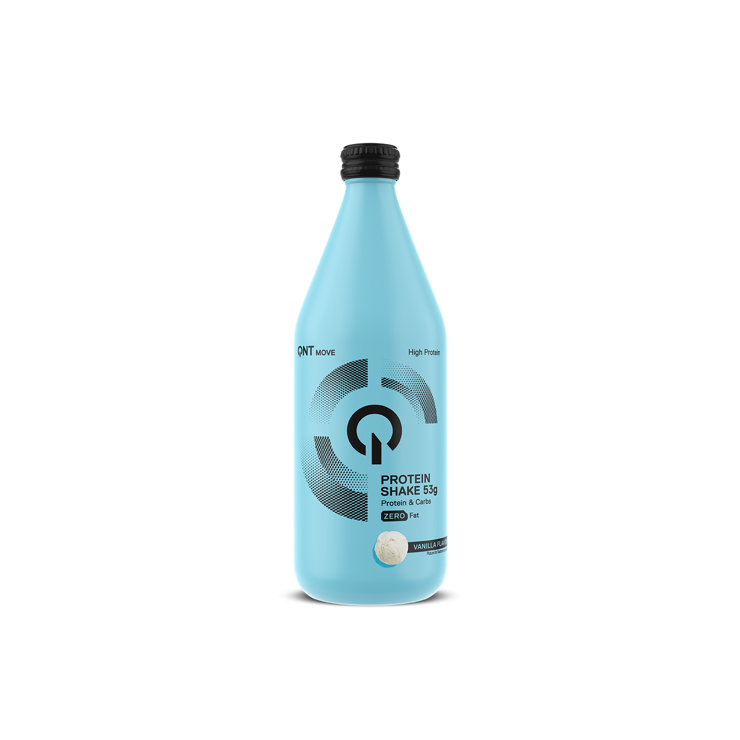Protein Shake Glass Bottle | 500 ml