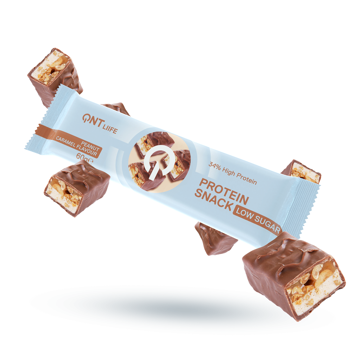 Protein Snack bar Peanut Caramel | 12 x 60 g