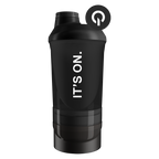 Shaker QNT IT'S ON black smoke | 600 ml + 350 ml