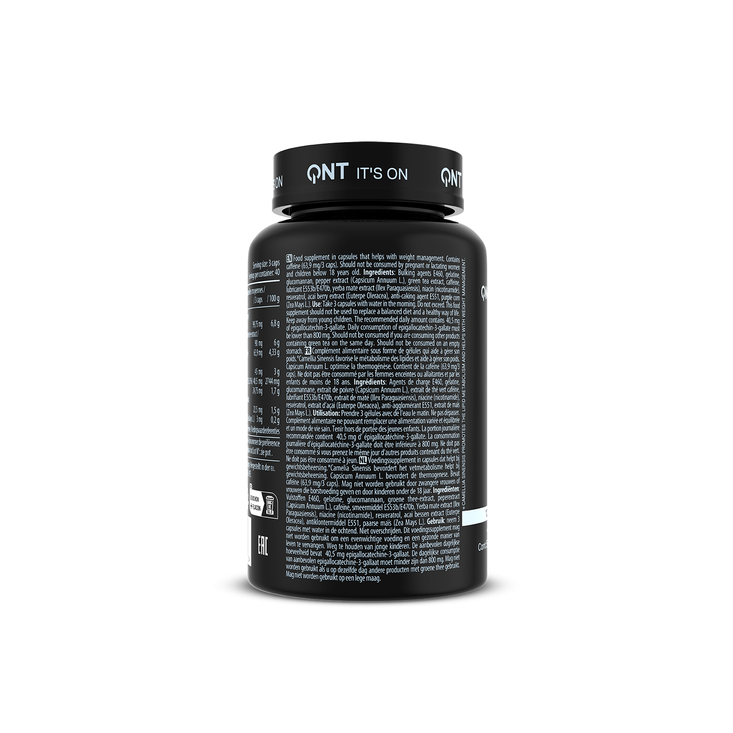 Riptek V2 Thermogenic Fat Burner | 120 Caps