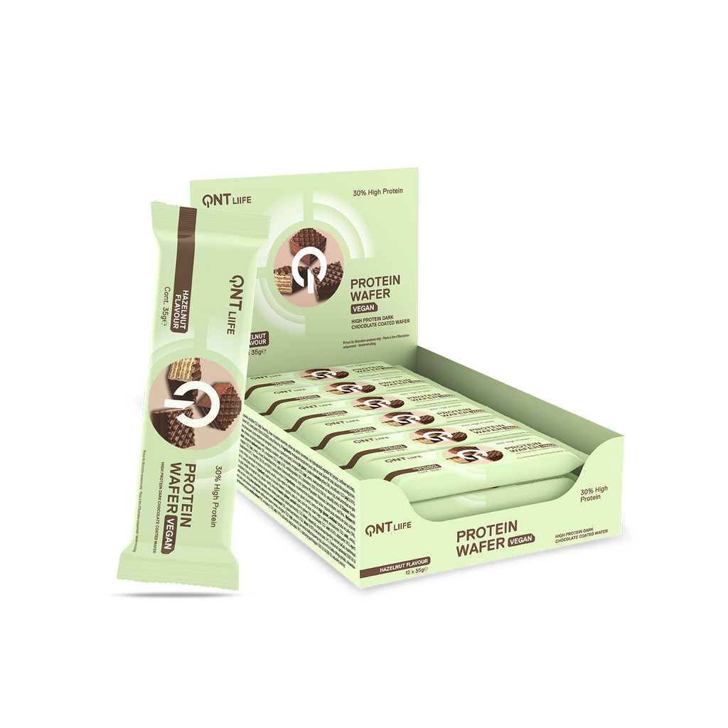 Vegan Protein wafer Hazelnut | 12 x 35 g